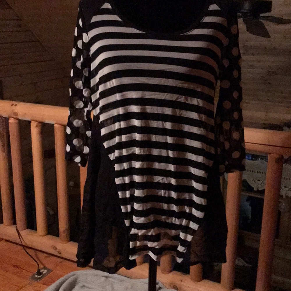 Lynn Rictchie Sheer Tunic🦓
